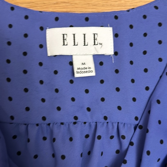 ELLE polka-dot long sleeve blouse - Picture 2 of 8